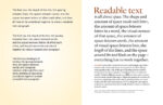 Readable text is all about space